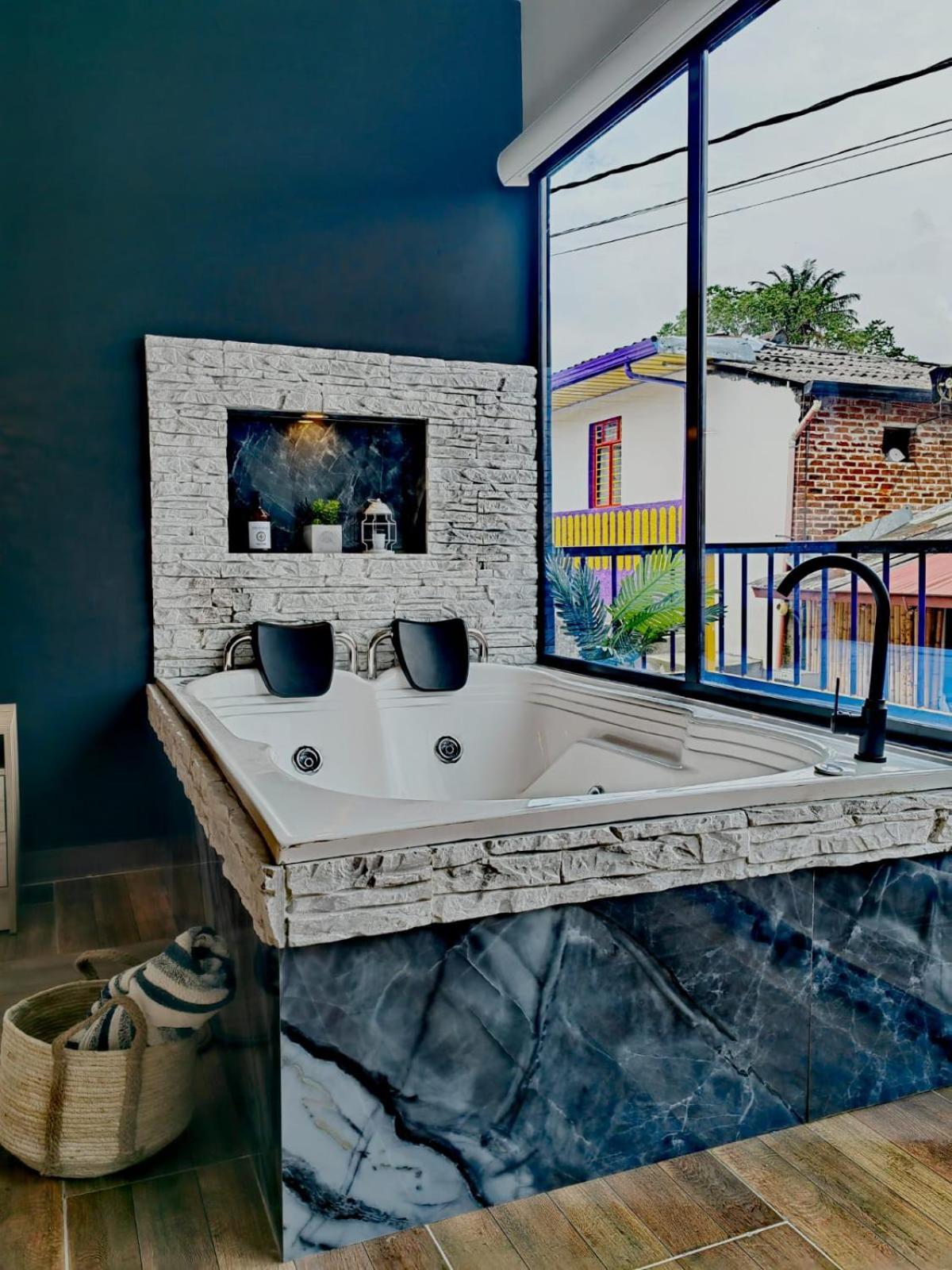 Habitacion Deluxe 2 Con Jacuzzi A 20 Mt Del Parque Salento Exterior photo